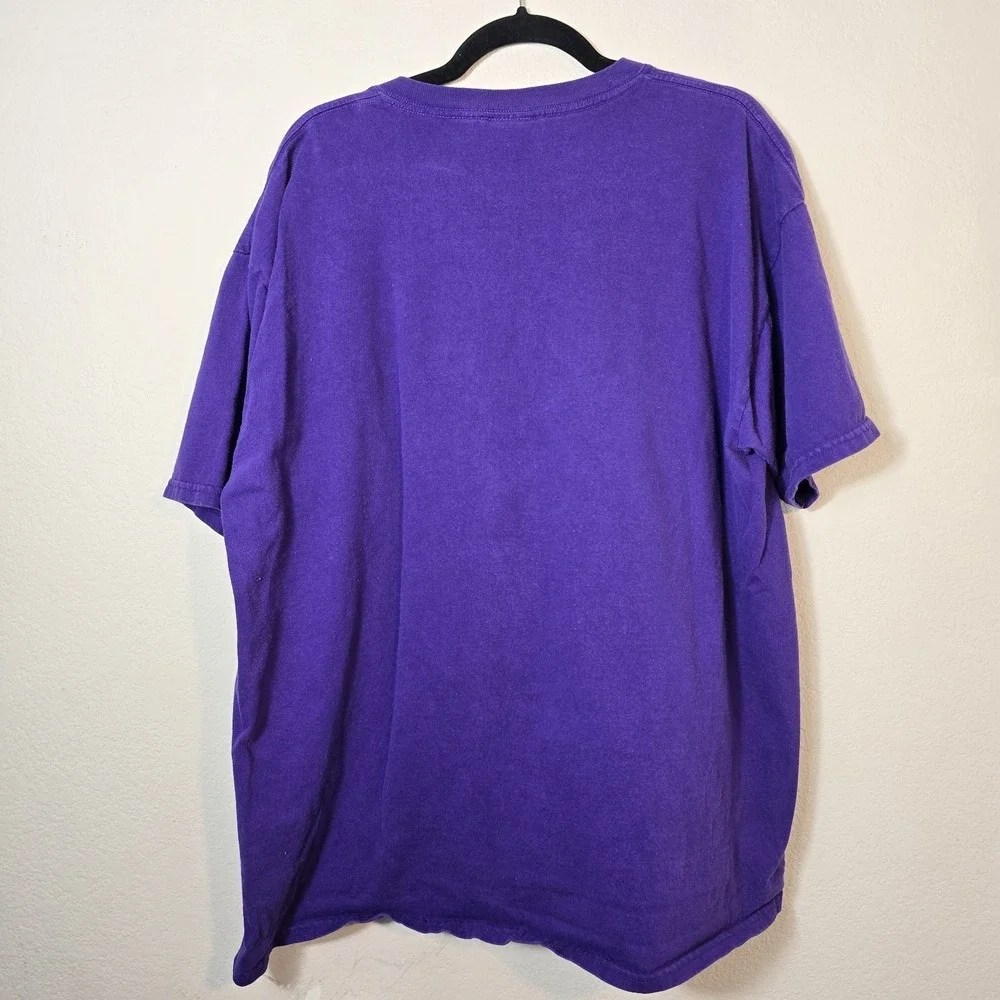 Vintage Adidas NBA Sacramento‎ Kings logo T Shirt XL